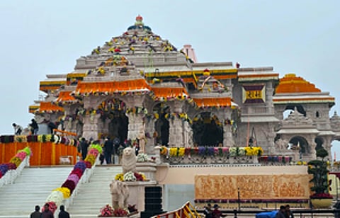 Ram Mandir temple in Ayodhya