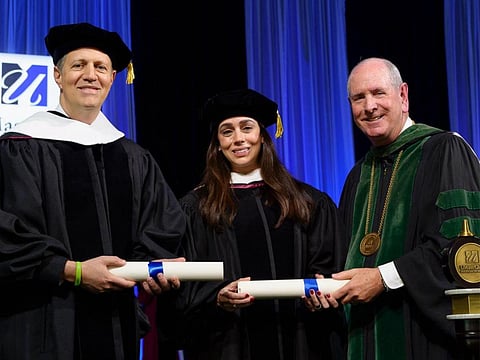 Majid and Lynn Jafar honoured doctorate degrees by UMass Chan Medical School for advancing medical research