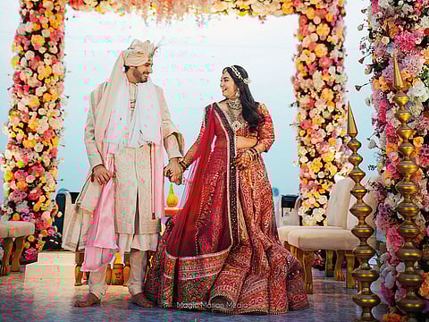 At this soulful destination wedding in Goa, the ring bearer wore fur and every detail was leashed to personal meaning.