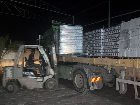 Operation Chivalrous Knight 3 delivers vital food aid to Gaza