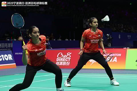 Sisters Taabia and Mysha Omar have become the first players to qualify the UAE for the BWF World Championships.