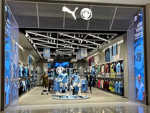 The Dubai Mall location is Manchester City’s second permanent retail outlet in the United Arab Emirates, joining the Yas Mall store in Abu Dhabi.