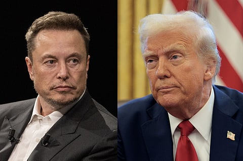 Elon Musk, the world’s richest man, was the first to stand down from what had been an escalating spat with Trump, responding to advice from those online.