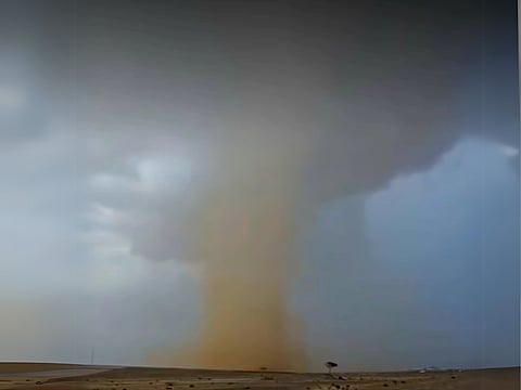 Whirlwind in Sharjah