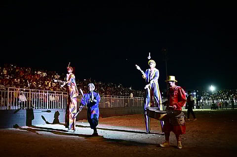 Several MoHRE employees and partners joined the workers for Eid prayers in Dubai and exchanged greetings on this joyful occasion.