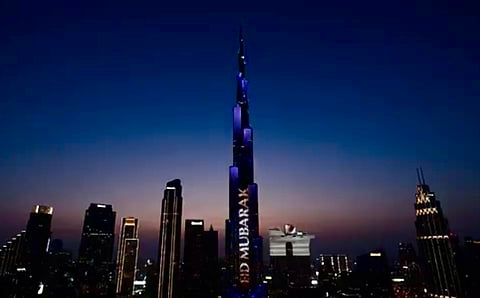 Eid Al Adha 2025: Dubai lights up Burj Khalifa, Deira Clock Tower for Eid celebrations