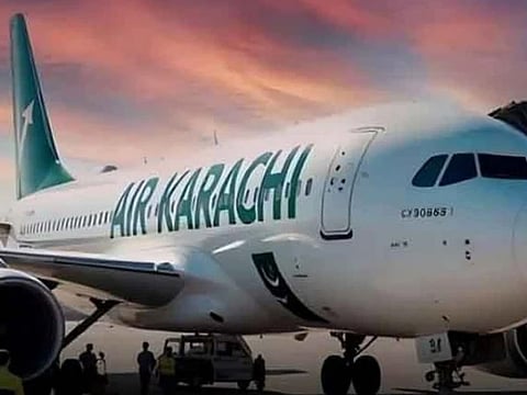 Air Karachi, the new Pakistani private airline, is backed by leading businessmen based in Karachi.