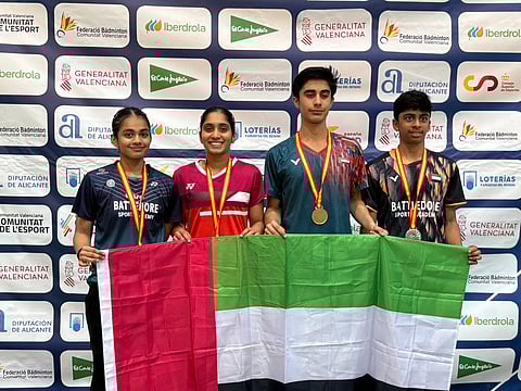 UAE swept the medals in the Spanish International U19 Championship in Alicante.