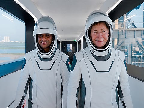 Ax-4 crew, including India’s Shubhanshu Shukla, rehearse for historic SpaceX launch (Image Source: @Space_Station)