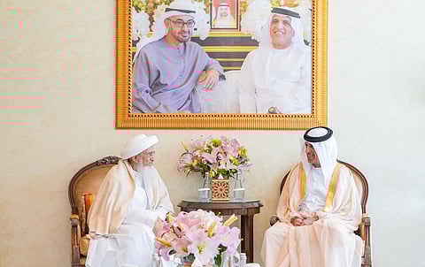 RAK Ruler receives Sultan of Dawoodi Bohra community
