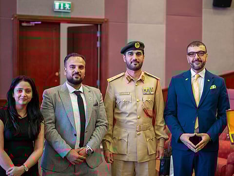 Iconic House receives award and prestigious certificate of appreciation from Dubai Police represented by Dubai Police Academy