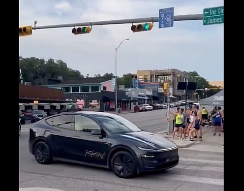A Tesla Model Y used as a "robotaxi" on public roads in Austin, Texas, for the first time. Tesla has moved beyond promises and lab demos to real-world deployment of fully driverless rides using autonomous vehicles (AVs).