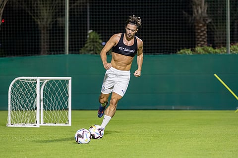 England internationals Jack Grealish and Luke Shaw (below) have both taken advantage of the elite facilities at JA Sports & Shooting Club.