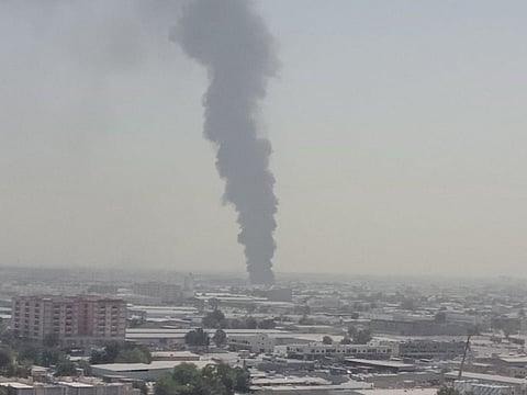 The cause of the fire was not immediately clear.