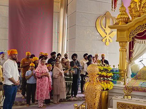 The gurudwara held kirtan services and special ardas (prayers) for the victims, calling upon the community to come together in sewa (service) and spiritual healing.