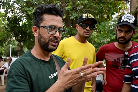 Imtiyaz Ali (L), brother of a victim of the Air India flight crash, said he understood the delay and was more frustrated with the airline's response.