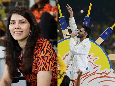 Kavya Maran (left) and Anirudh Ravichander were rumoured to be getting married; however, the music composer clarified their relationship status on social media.