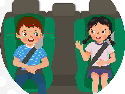 5-year-old injured after falling from moving car in Dubai; police urge stricter safety measures