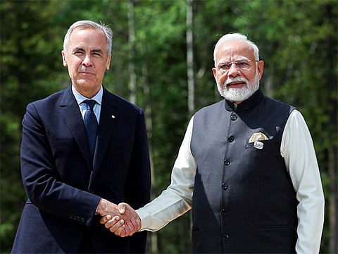 India's Prime Minister Narendra Modi and Canadian PM Mark Carney have reset relations between the two countries after a freeze.
