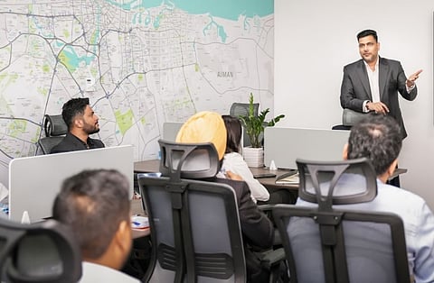 Sunny Kumar Tyagi runs Under One Roof, a real estate firm he founded from scratch.