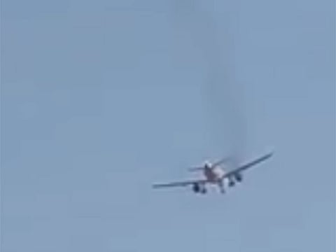 All 153 passengers and 6 crew members on board were unharmed, according to the airline.