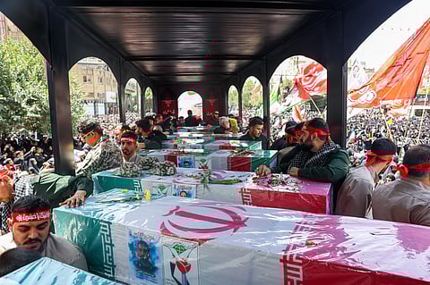 The Israeli strikes on Iran killed at least 627 civilians, Tehran's health ministry said.