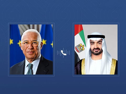 UAE President, President of European Council discuss UAE-EU ties, regional developments