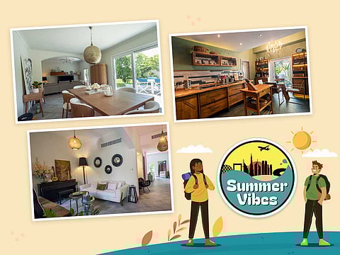 Check out Riad Gohar's chic villa at the Lakes.