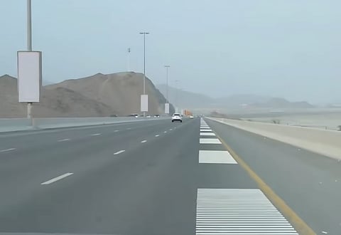 The "Musical Road" in Fujairah is a nearly 1-km-long installation, located just before the Fujairah Police Headquarters. It is dubbed asis the first-of-its-kind in the UAE and the Arab world.