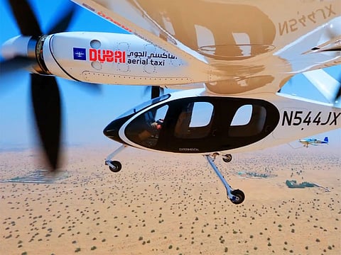 The test flight was conducted through a collaboration between the Roads and Transport Authority and Joby Aviation.