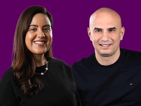 Wafa AlObaidat, Founder and CEO of Playbook and Ismail Badereldine, Co-Founder and CEO of Finbursa