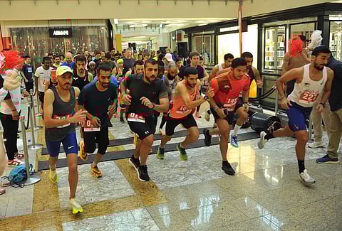 The eight-race Mall run will begin this weekend at Mirdiff City Centre and will be wrapping up on September 14 at Dubai Hills Mall.