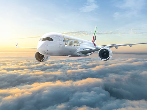 Emirates A350 debuts early on Dubai-Muscat route amid travel surge