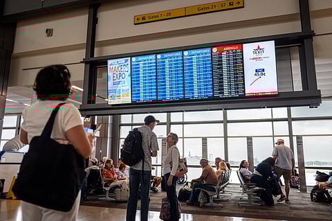 The Los Angeles International Airport is one of the busiest in the US and the world, operating around 1,500 flights every day.
