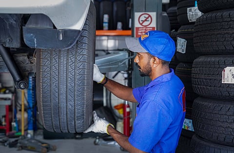 Simple inspections — such as checking tyre pressure, engine oil, coolant levels, and looking for fluid leaks — can prevent breakdowns and reduce accident risks.