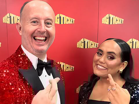 Big Ticket’s popular hosts, Richard and Bouchra