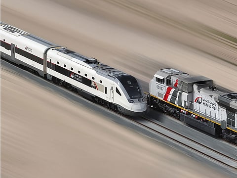 Etihad Rail's modern, high-speed rail system make travel between emirates faster, greener and more convenient.