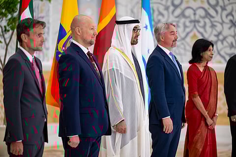 UAE President receives credentials of new ambassadors, witnesses oath-taking of UAE Ambassador to Brazil