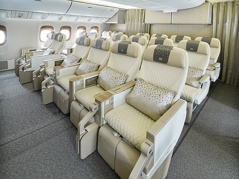The airline has deployed its newly retrofitted Boeing 777 aircraft featuring Premium Economy cabins on select services to Male and Colombo.