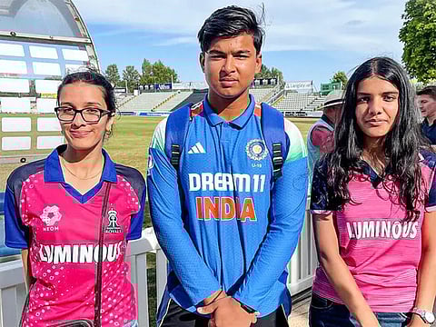 Two fan girls drive for nearly six hours to meet Indian teen star Vaibhav Suryavanshi