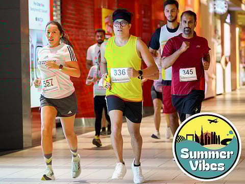 Dubai malls are hosting indoor runs before opening hours this summer. Here's where, when, and how you can join the races across the city.