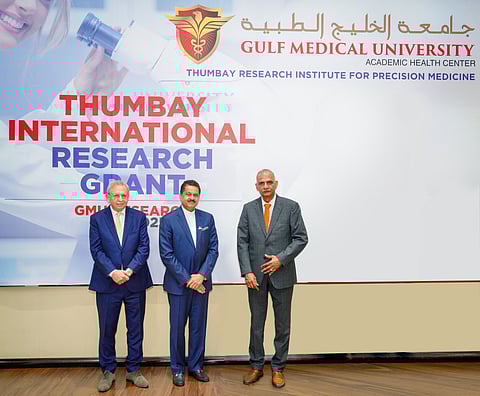 Gulf Medical University announces second cycle of Thumbay International Research Grant of Dh3 Million