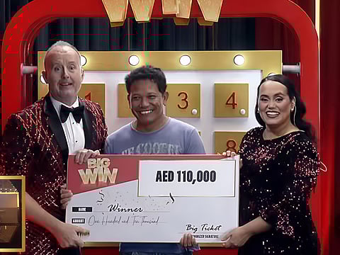 Big Ticket: Filipino expat in Dubai wins Dh110,000 with lucky number 10