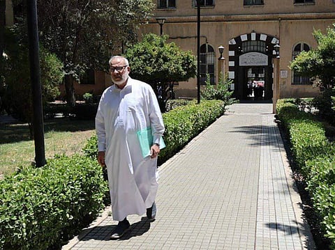 70-year-old Syrian resumes studies decades after fleeing war