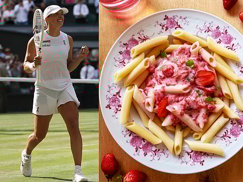 See Iga's surprising favourite food revealed