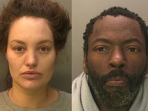 This undated handout photo issued by Metropolitan Police on Monday July 14, 2025 shows Constance Marten and Mark Gordon.