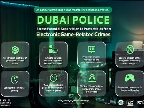 Parents advised to teach their children about the importance of avoiding communication with strangers through game features.