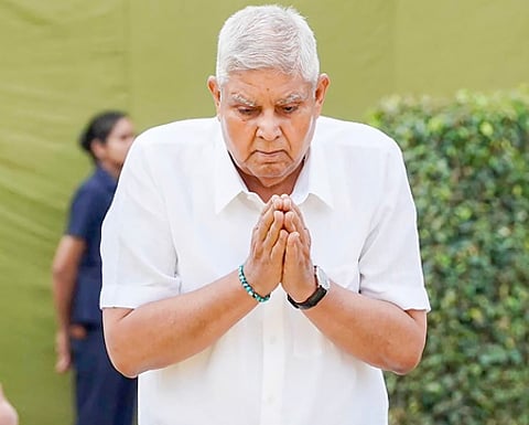 No one in the full spectrum of the media had any clue that Jagdeep Dhankhar would step down as Vice-President of India.