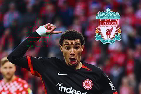 French striker Hugo Ekitike is joining Liverpool in a record deal of €95 million from German club Eintracht Frankfurt.