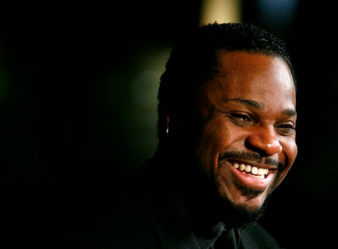 Actor Malcolm-Jamal Warner is seen on the red carpet of the Mark Twain Prize for American Humor, honoring Bill Cosby, in Washington, Oct. 26, 2009.